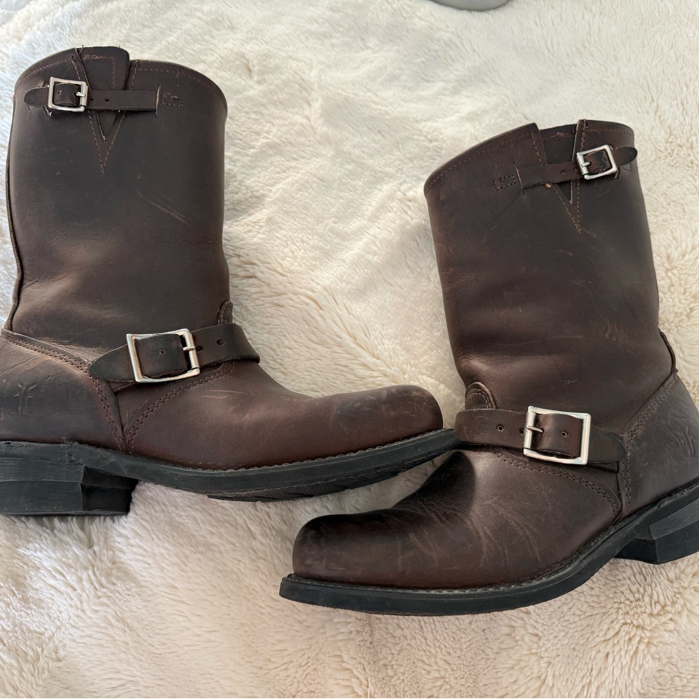 Frye Brown Leather Boots